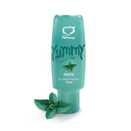 Gel Térmico Beijável Yummy 15ml Sexy Fantasy Yummy Gel Térmico Beijável Sexy Fantasy — SABOR MENTA