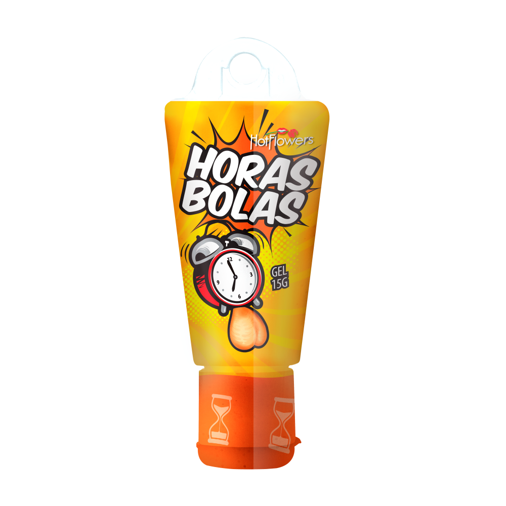 Horas Bolas Prolongador de Ereção 15g Linha Brasileirinhos Hot Flowers