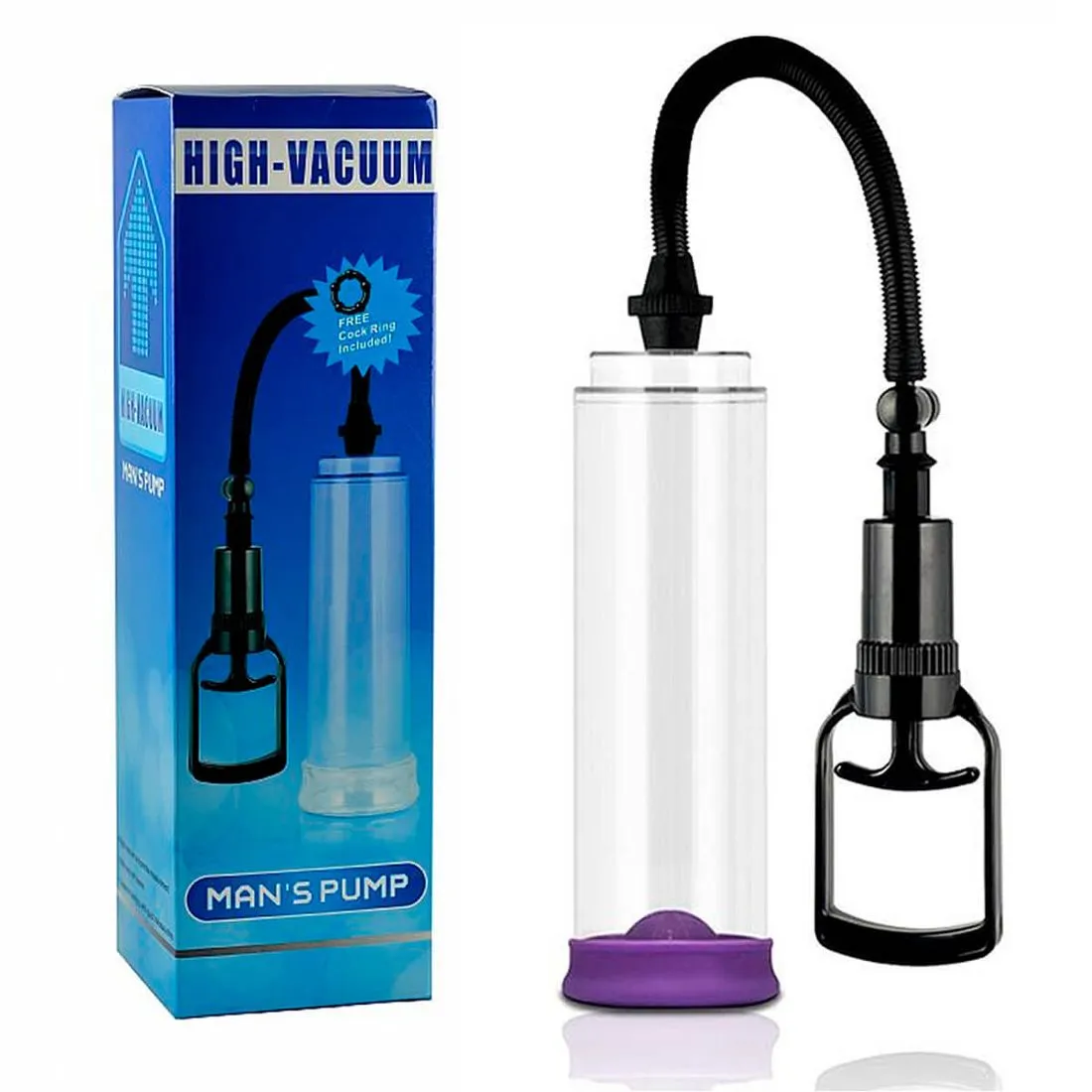 Man's Pump Bomba Peniana Manual 25 x 7 cm