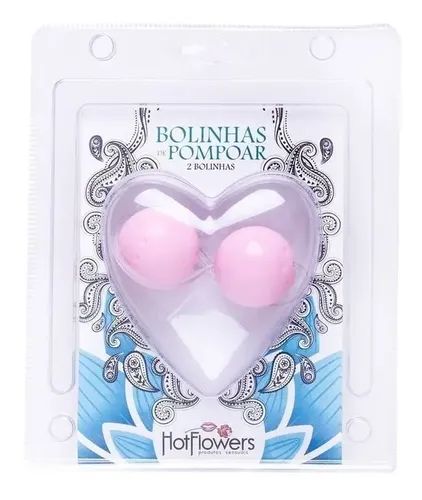 Bolinhas de Pompoar Média Hot Flowers
